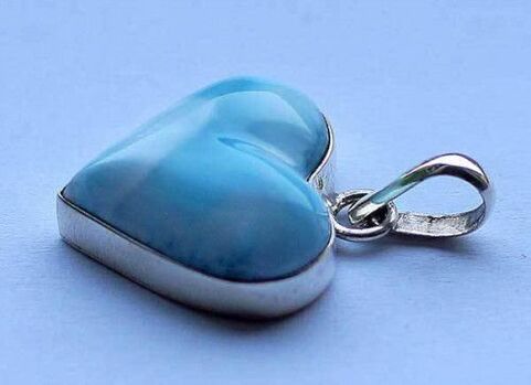 heart-shaped pendant as a lucky charm